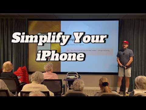 Simplify Your iPhone workshop video thumbnail